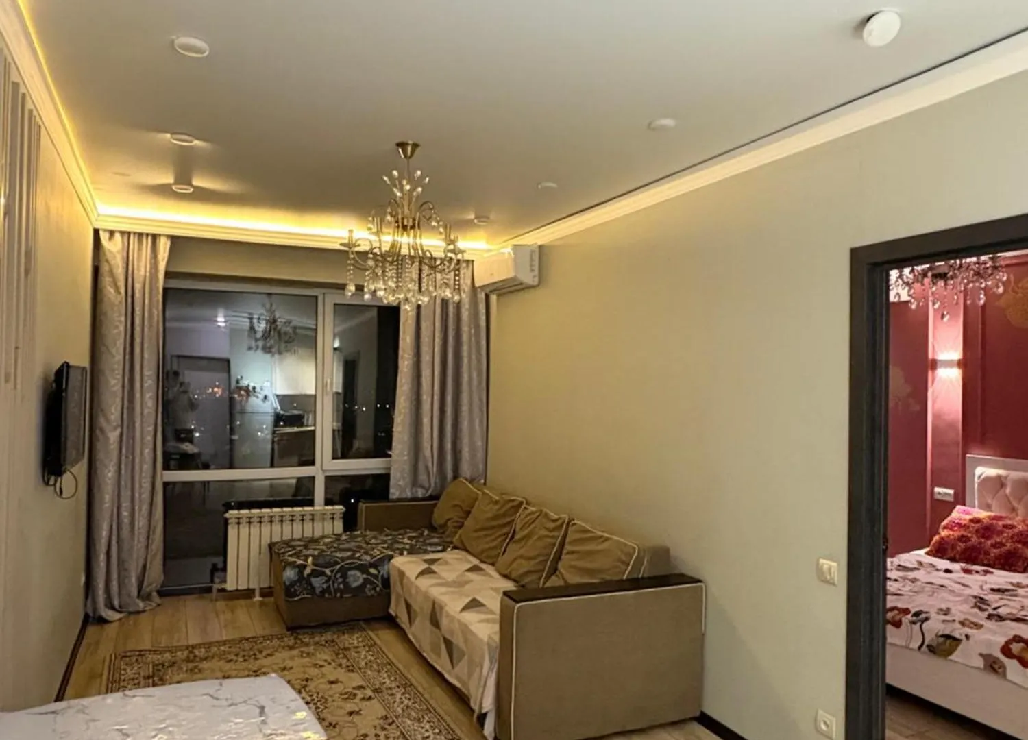 Apartment Светлая Студия С Видом На Город Almaty